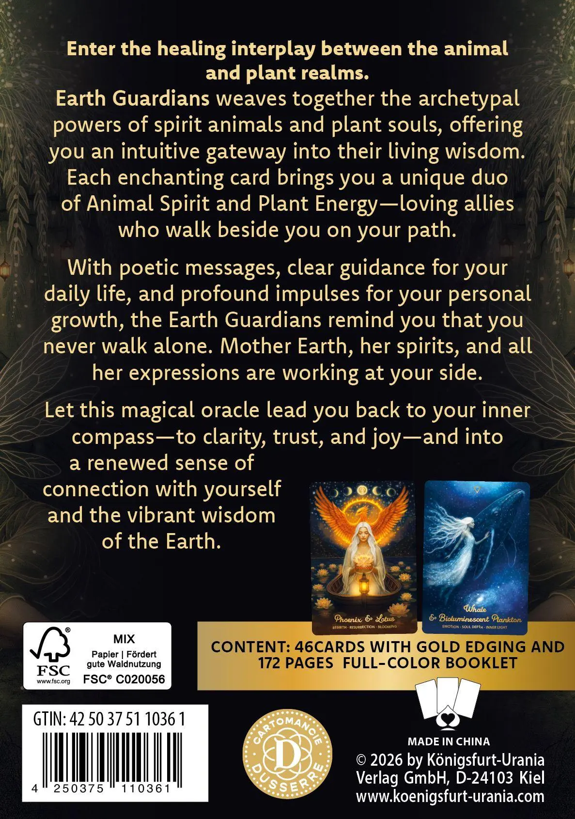 Autor: 4250375110361 | Earth Guardians - The Oracle of Power Animals and Plants (GB) - 46...