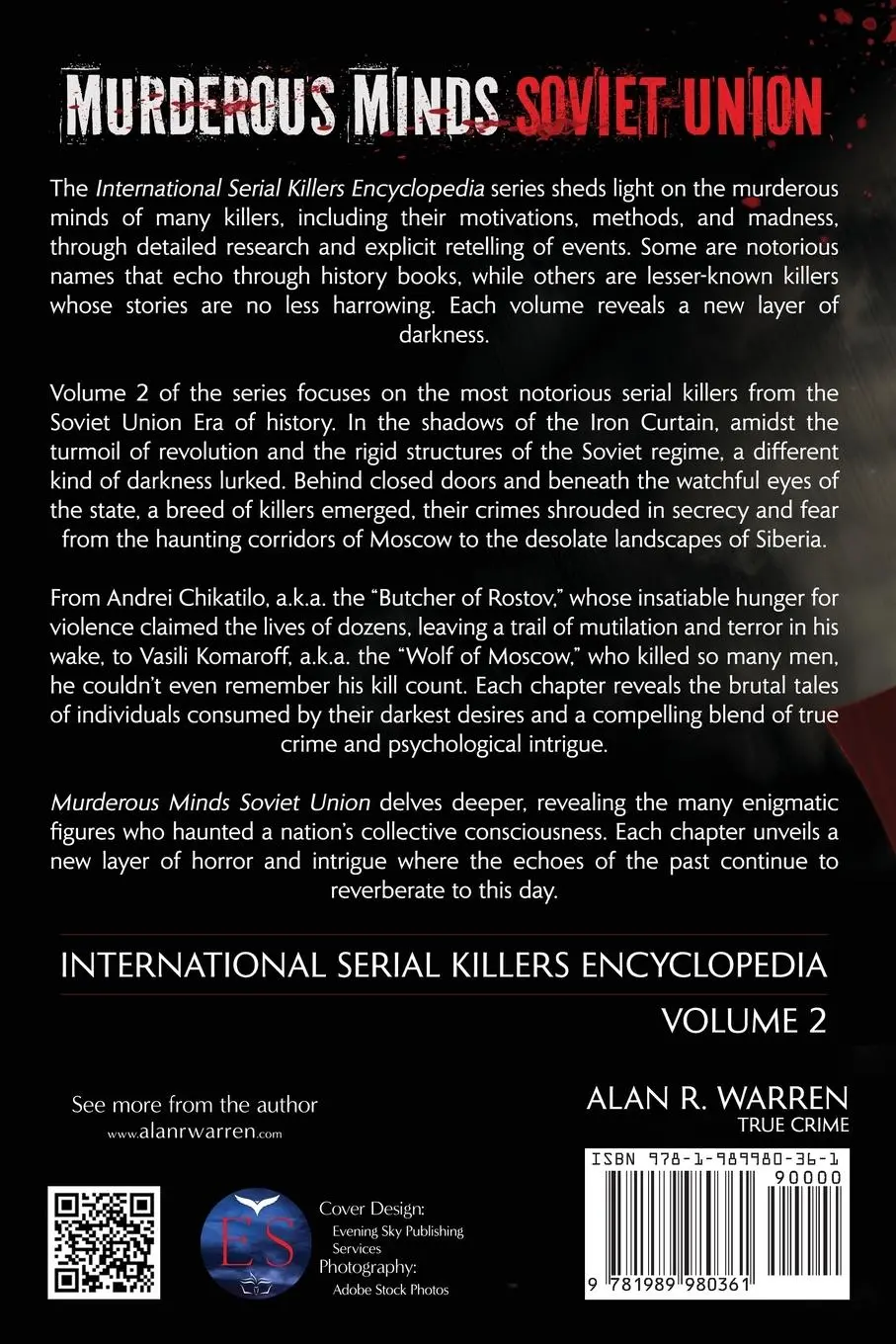 Rückseite: 9781989980361 | Murderous Minds Soviet Union | Alan R. Warren | Taschenbuch | Englisch