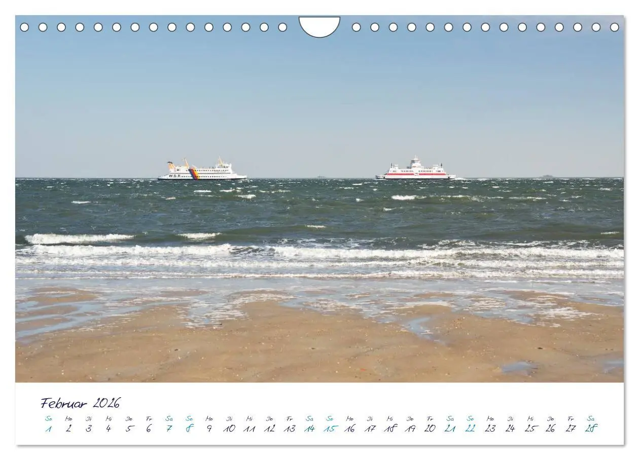 Bild: 9783516140361 | Föhr - Nordfriesische Trauminsel (Wandkalender 2026 DIN A4 quer),...