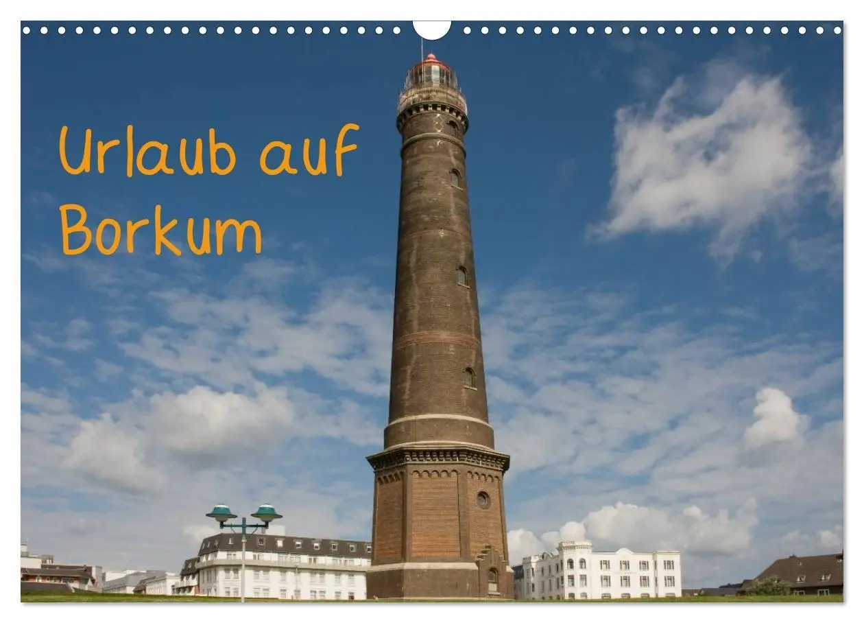 Cover: 9783594120361 | Urlaub auf Borkum (Wandkalender 2027 DIN A3 quer), CALVENDO...