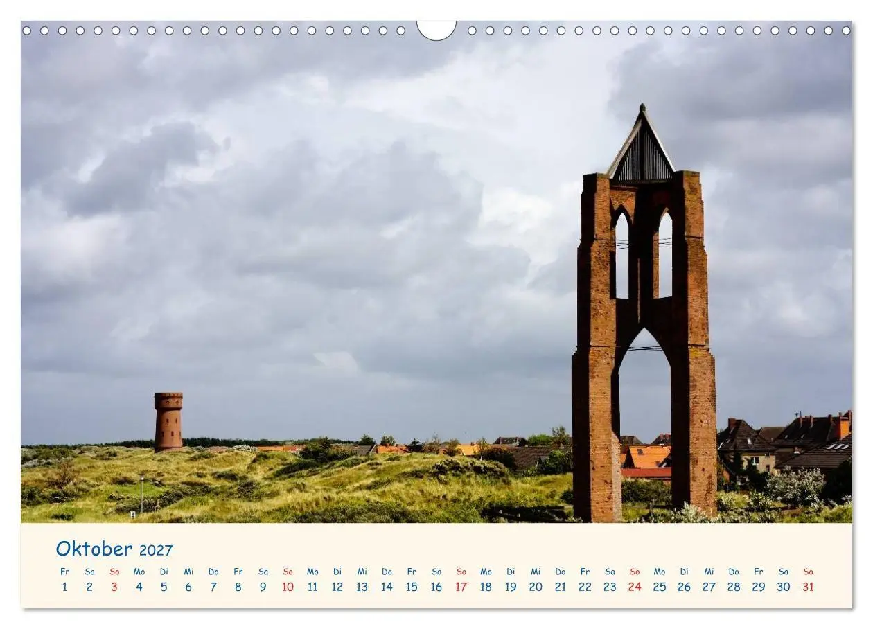 Bild: 9783594120361 | Urlaub auf Borkum (Wandkalender 2027 DIN A3 quer), CALVENDO...