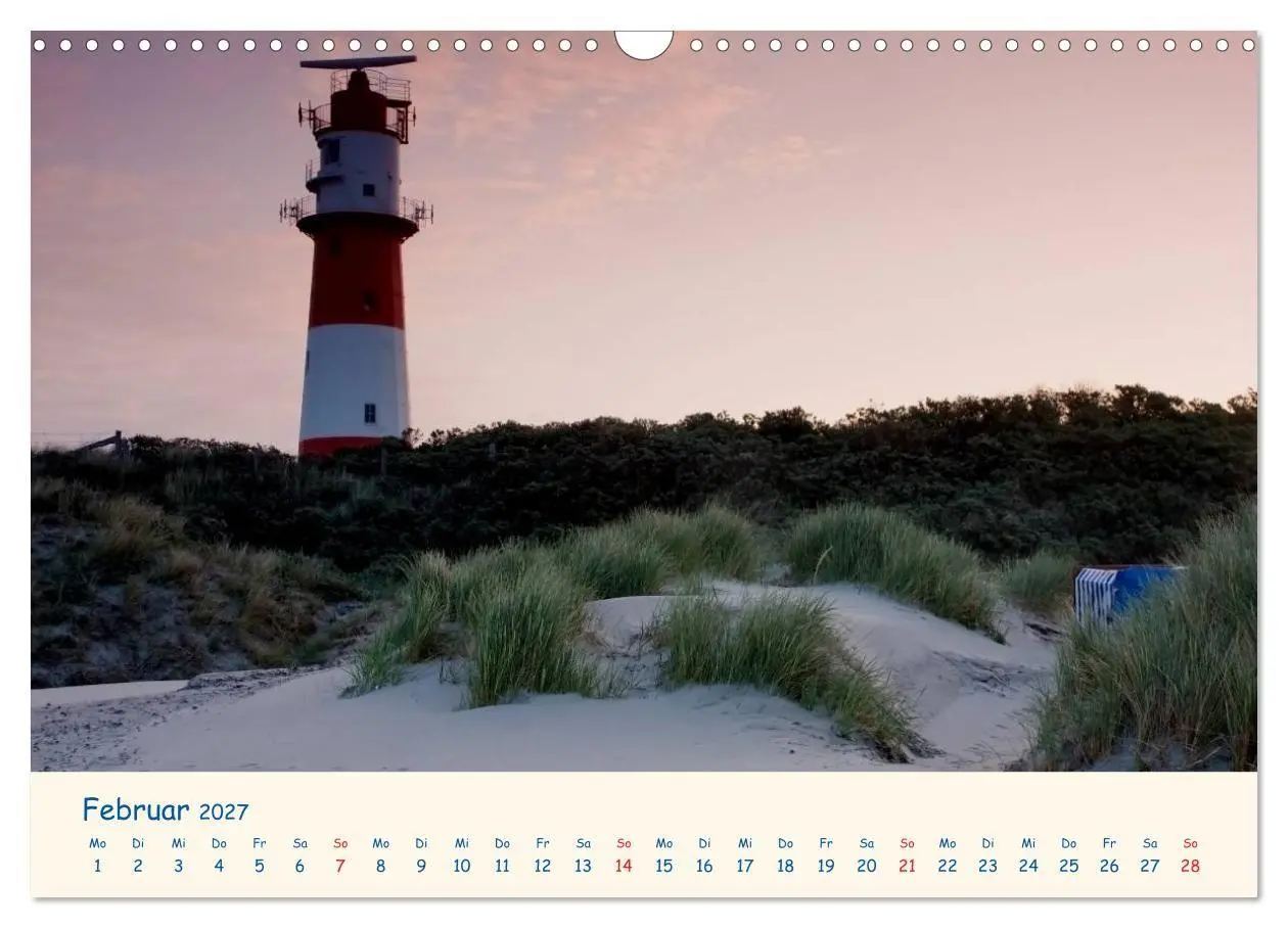 Bild: 9783594120361 | Urlaub auf Borkum (Wandkalender 2027 DIN A3 quer), CALVENDO...