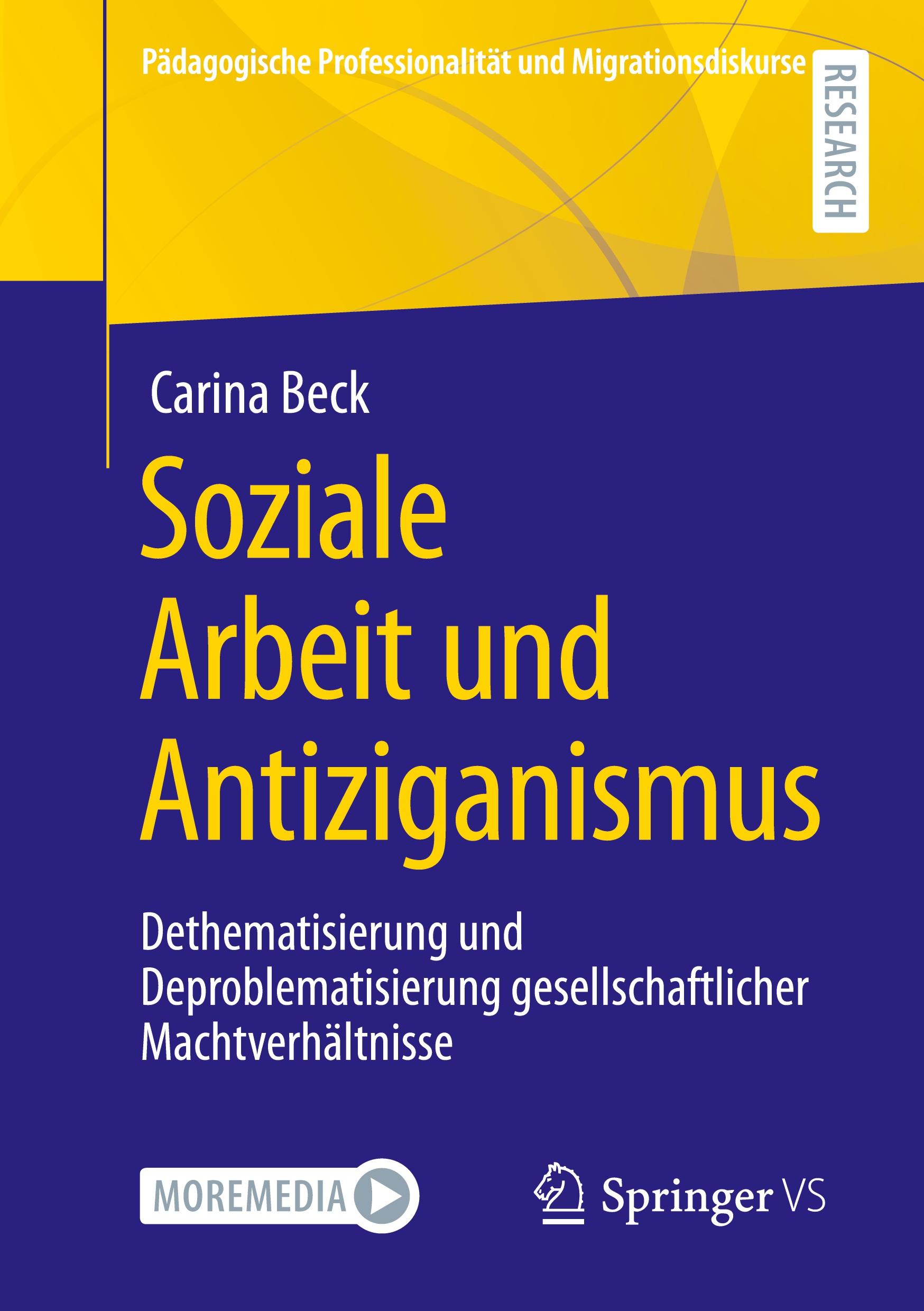 Cover: 9783658330361 | Soziale Arbeit und Antiziganismus | Carina Beck | Taschenbuch | ix