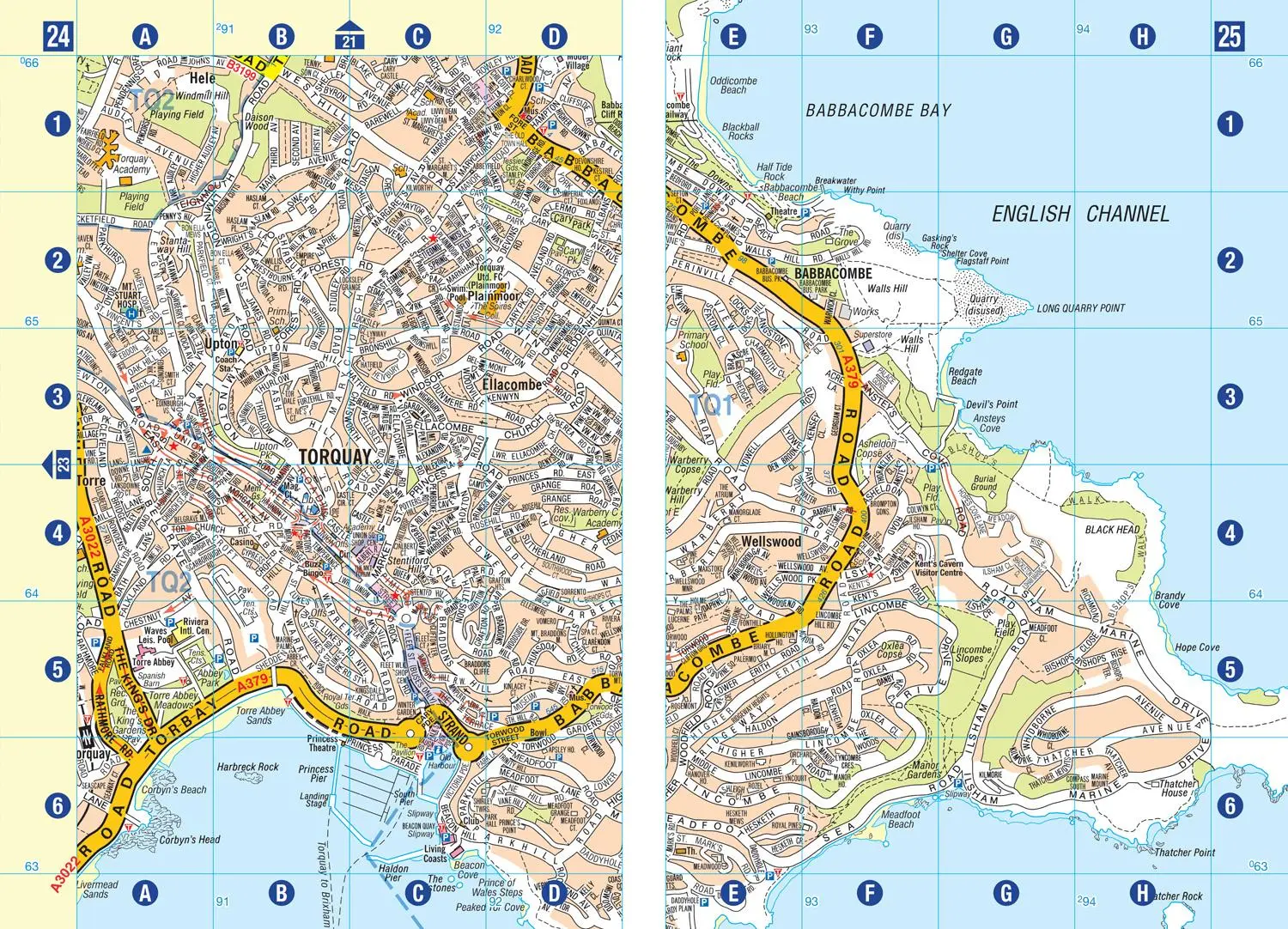Bild: 9780008560461 | Torbay A-Z Street Atlas | A-Z Maps | Taschenbuch | Englisch | 2023