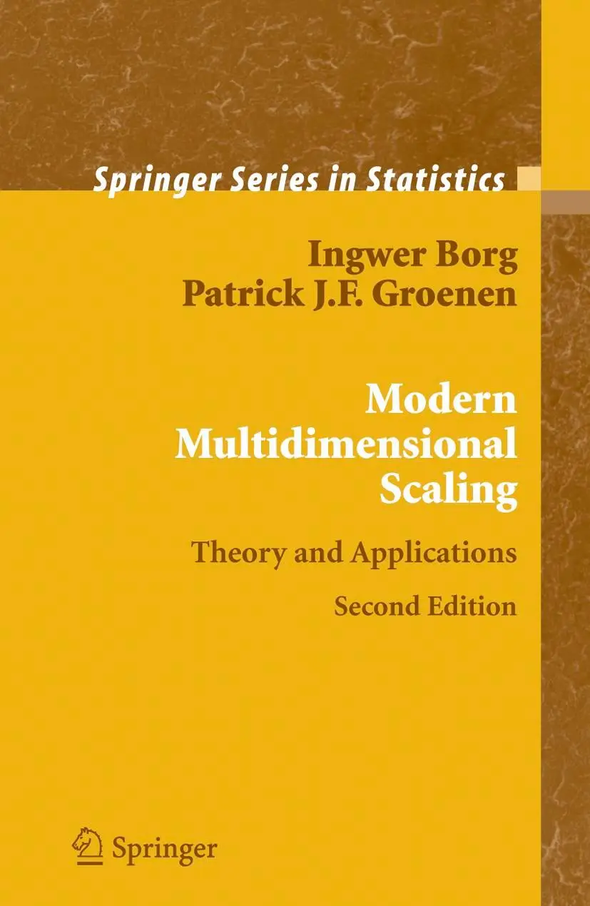 Cover: 9781441920461 | Modern Multidimensional Scaling | Theory and Applications | Buch