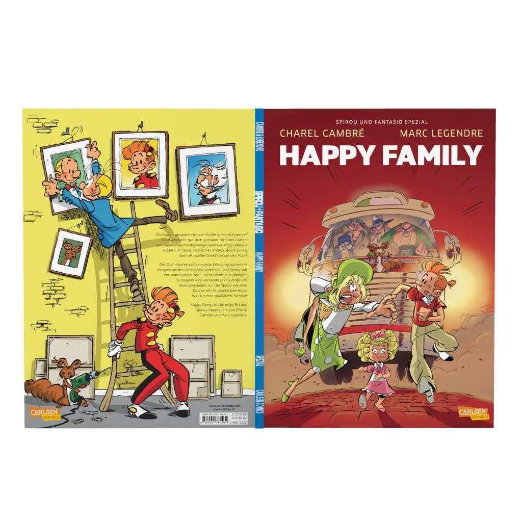 Bild: 9783551780461 | Spirou und Fantasio Spezial 35: Happy Family | Marc Legendre | Buch