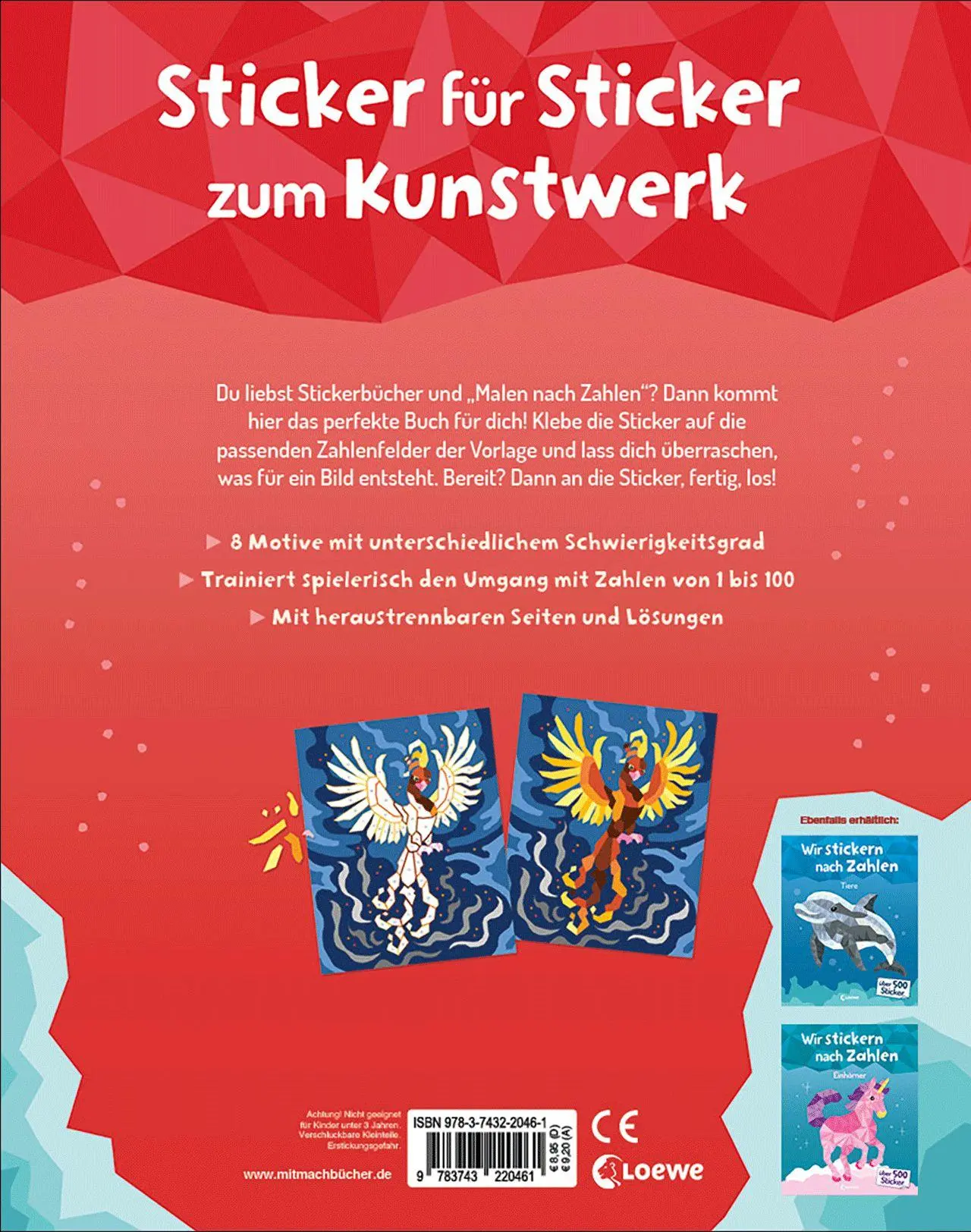 Bild: 9783743220461 | Wir stickern nach Zahlen - Fantasy | Maja Wagner | Taschenbuch | 32 S.