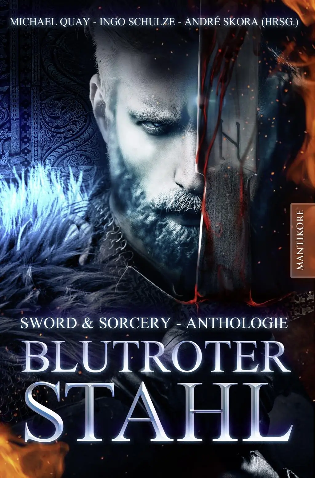 Cover: 9783961880461 | Blutroter Stahl | Sword &amp; Sorcery Anthologie | Andre Skora | Buch