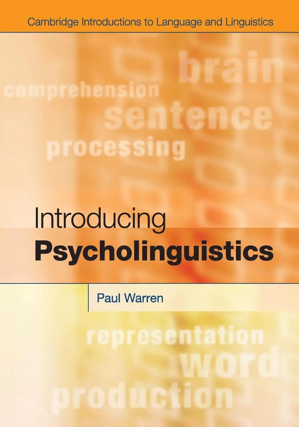 Cover: 9780521130561 | Introducing Psycholinguistics | Paul Warren | Taschenbuch | Englisch
