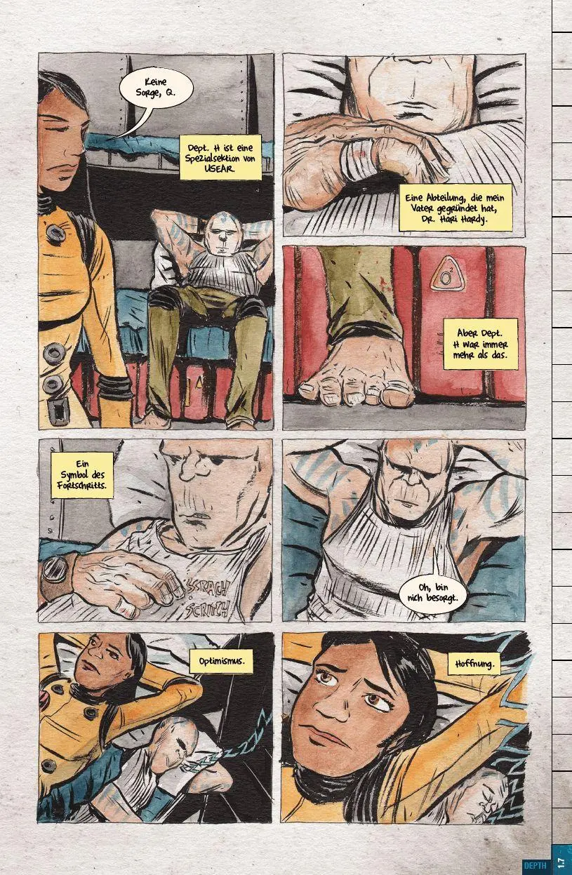 Bild: 9783039630561 | Dept.H - Omnibus 1 | Mord in elf Kilometern Tiefe | Matt Kindt | Buch