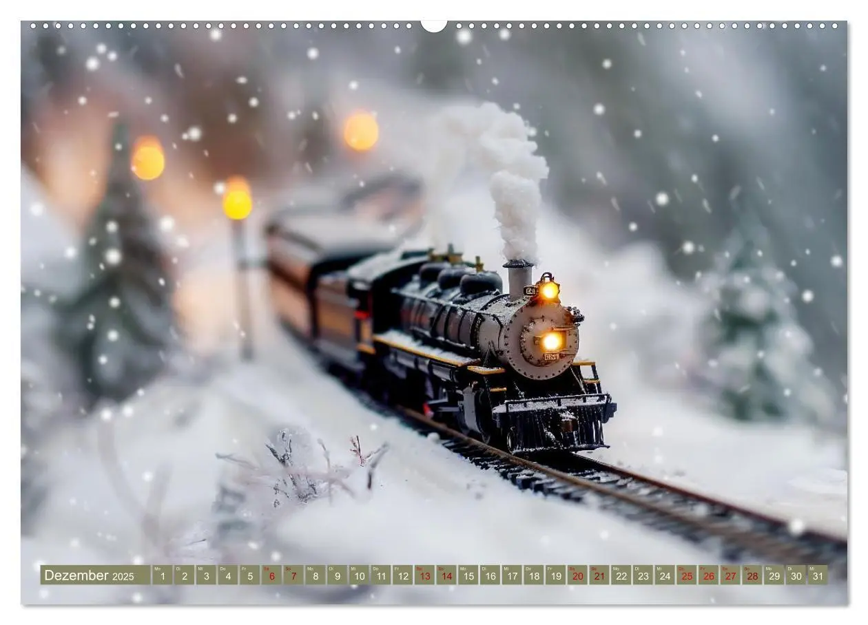 Bild: 9783435940561 | Miniaturwelt Eisenbahn - Zug um Zug ins Abenteuer (Wandkalender...