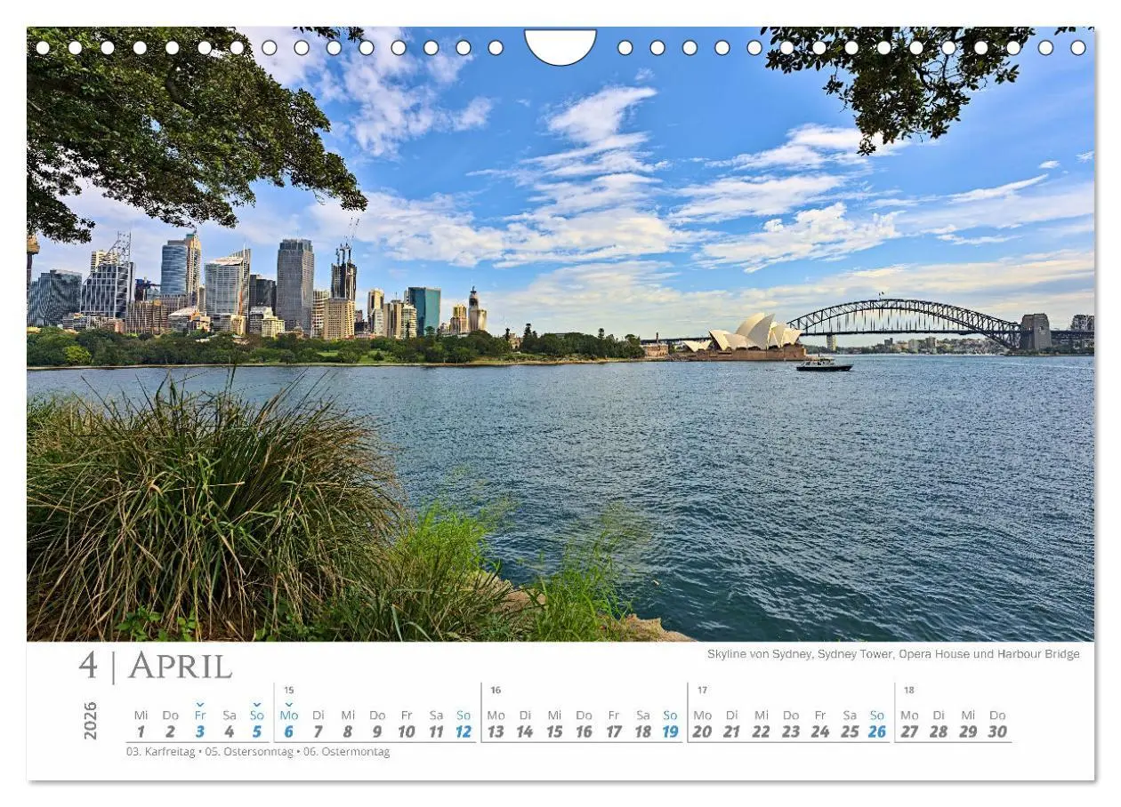 Bild: 9783457270561 | Australien - Highlights Ostküste (Wandkalender 2026 DIN A4 quer),...