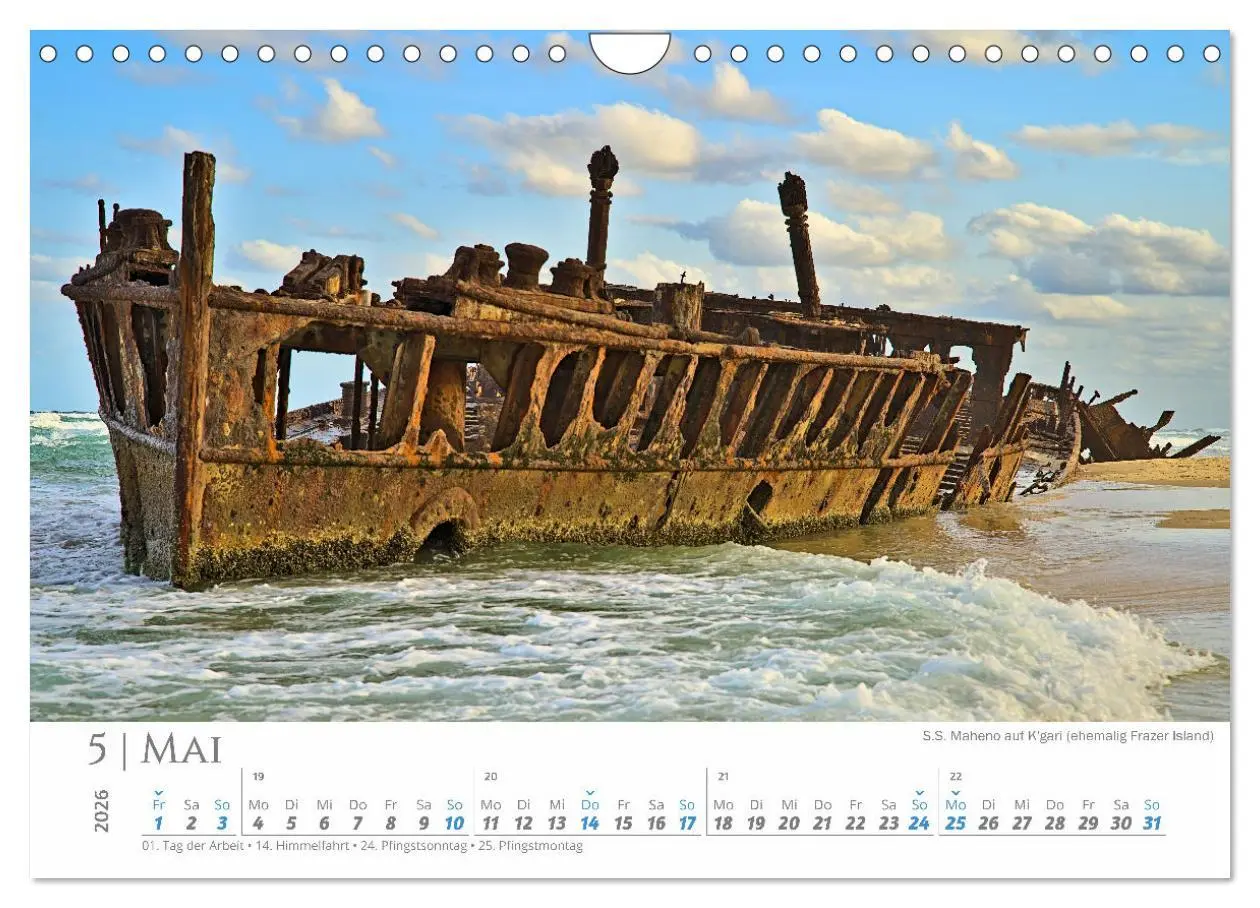 Bild: 9783457270561 | Australien - Highlights Ostküste (Wandkalender 2026 DIN A4 quer),...