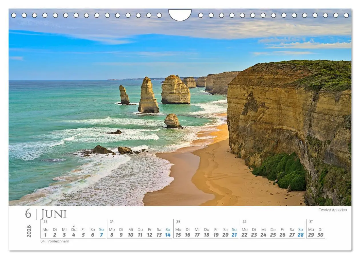 Bild: 9783457270561 | Australien - Highlights Ostküste (Wandkalender 2026 DIN A4 quer),...
