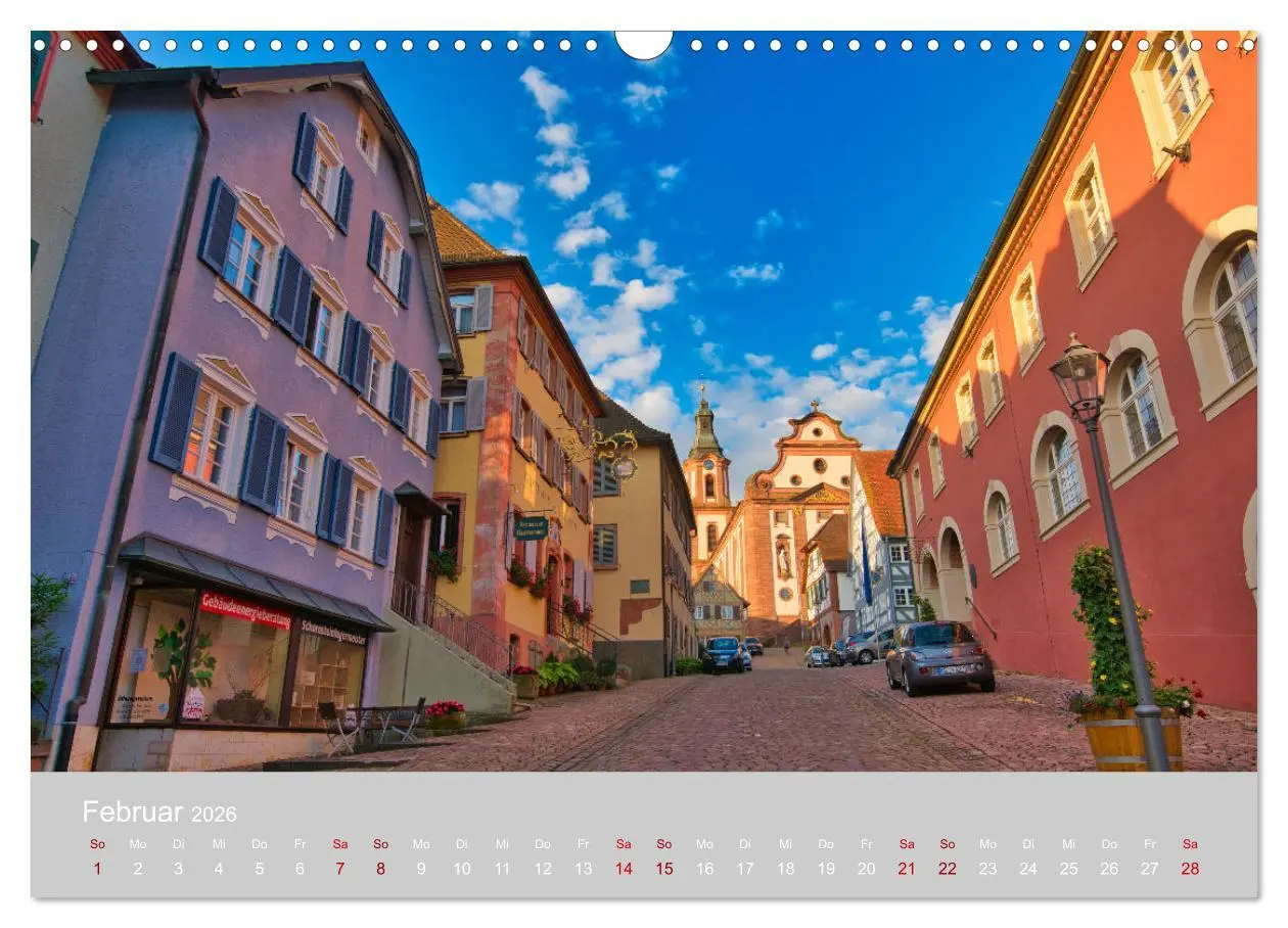 Bild: 9783457410561 | Ettenheim - Perle der Ortenau (Wandkalender 2026 DIN A3 quer),...
