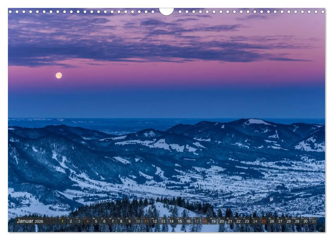Bild: 9783457890561 | Himmelslichter - Mond und Sterne (Wandkalender 2026 DIN A3 quer),...