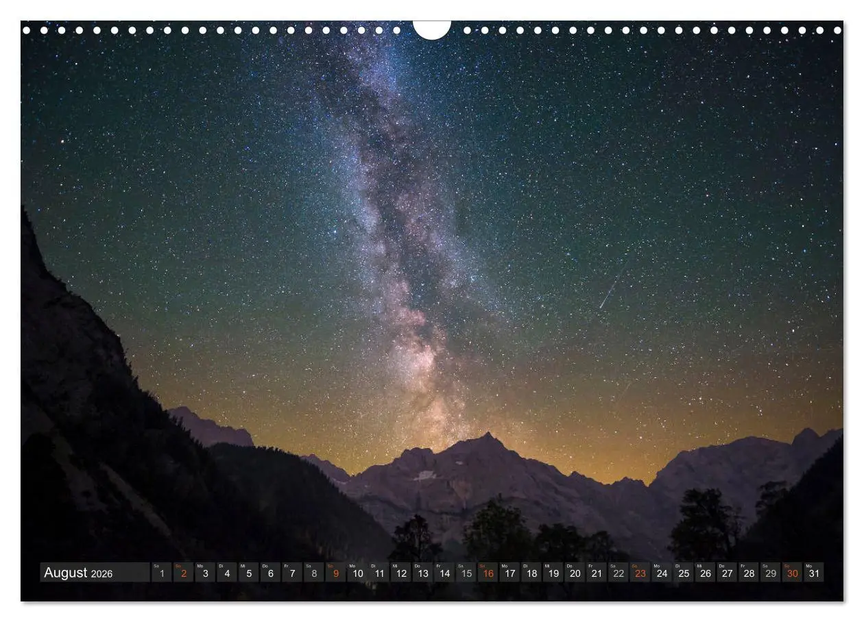 Bild: 9783457890561 | Himmelslichter - Mond und Sterne (Wandkalender 2026 DIN A3 quer),...
