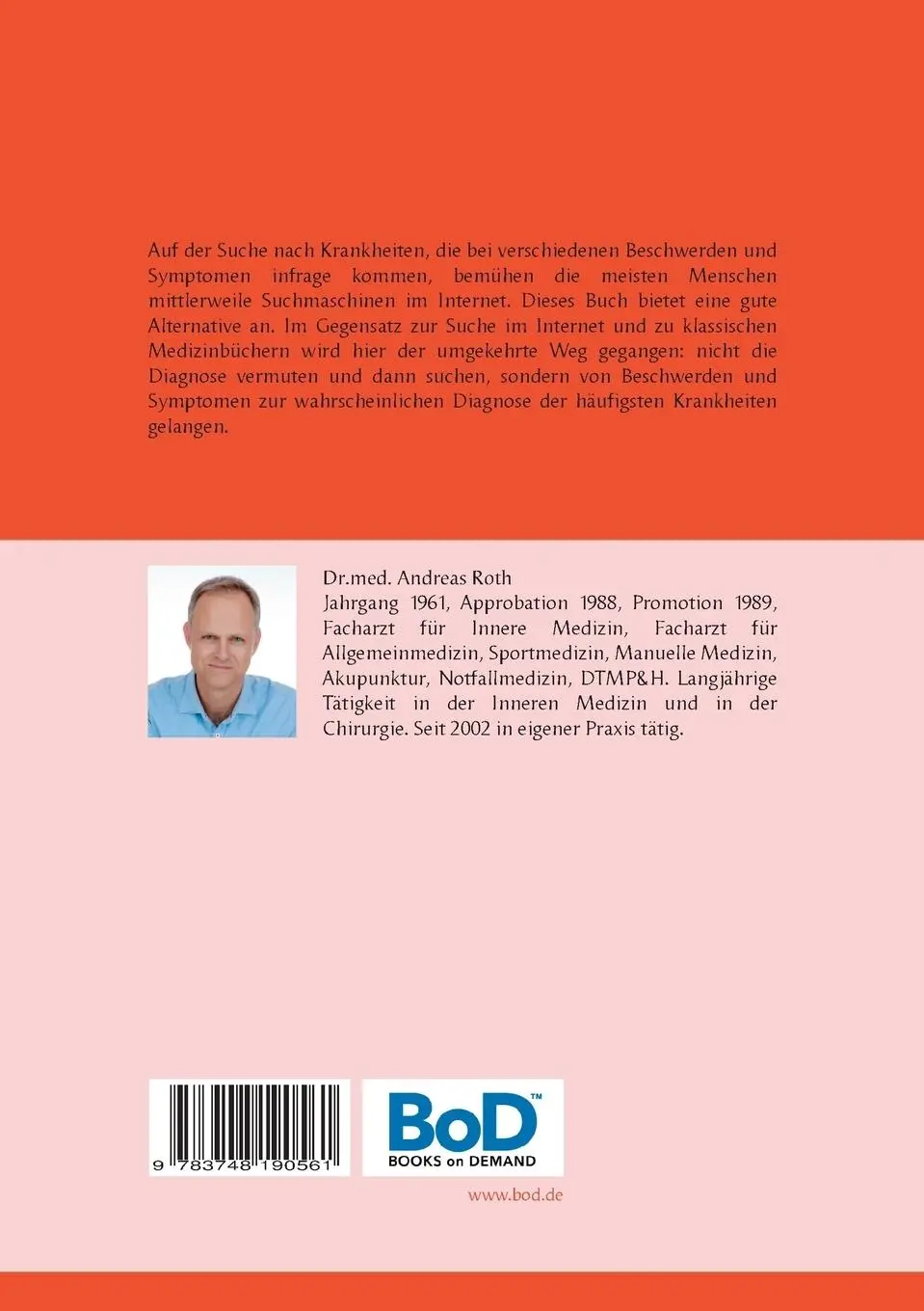 Rückseite: 9783748190561 | Diagnose ohne Internet | Andreas Roth | Taschenbuch | Paperback | 2019