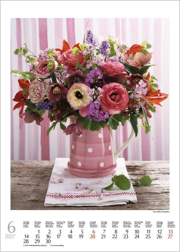 Bild: 9783819300561 | Blumensträuße 2027 | Verlag Korsch | Kalender | Spiralbindung | 13 S.