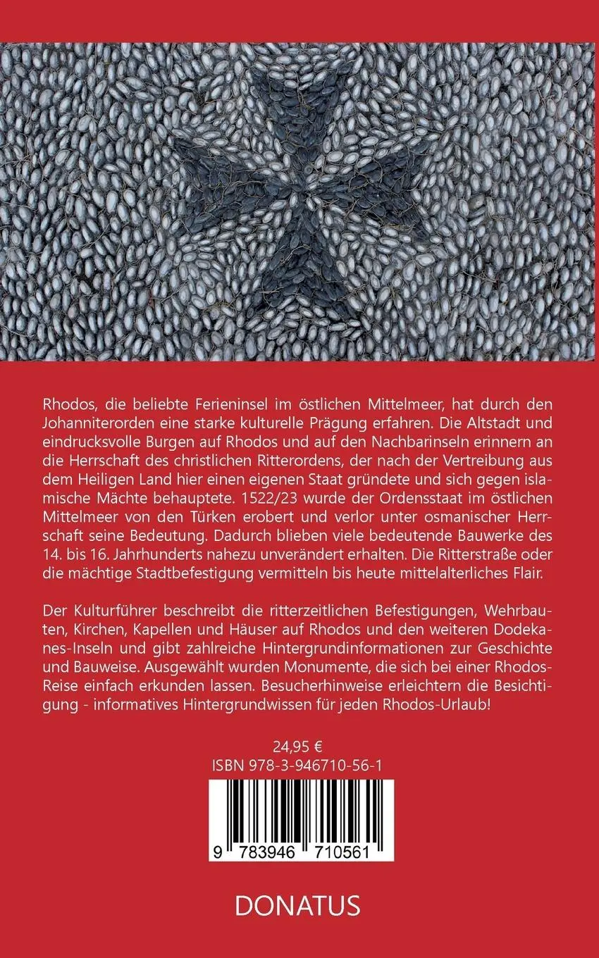 Rückseite: 9783946710561 | Johanniter auf Rhodos | Matthias Donath | Taschenbuch | 116 S. | 2023