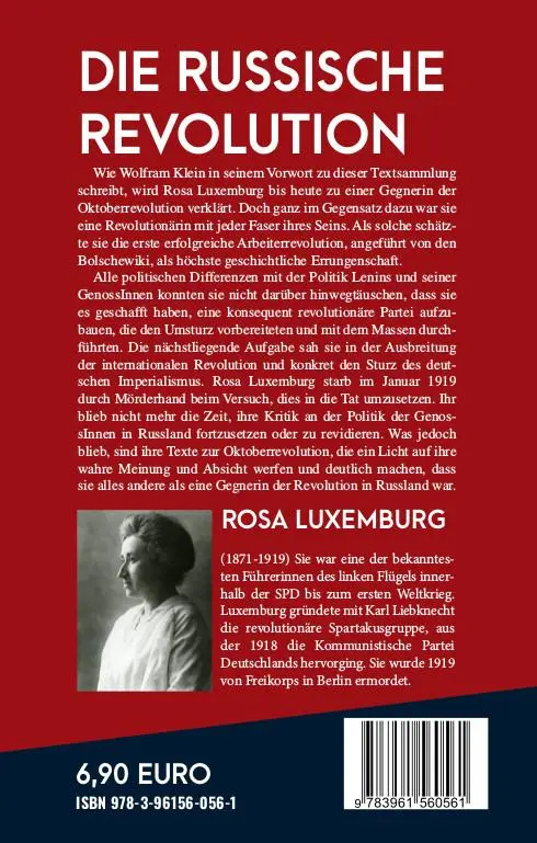 Rückseite: 9783961560561 | Die Russische Revolution | Texte über die Oktoberrevolution | Buch