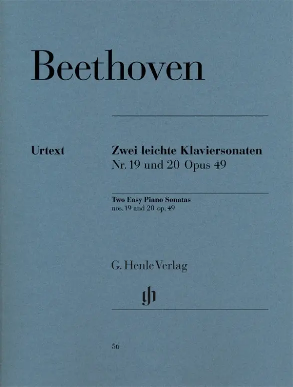 Cover: 9790201800561 | Ludwig van Beethoven - Zwei leichte Klaviersonaten g-moll Nr. 19...