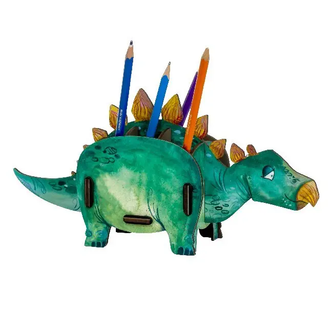 Cover: 4019435120661 | Werkhaus Stiftbox Dino - Stegosaurus | Flach verpackt/eingeschweißt