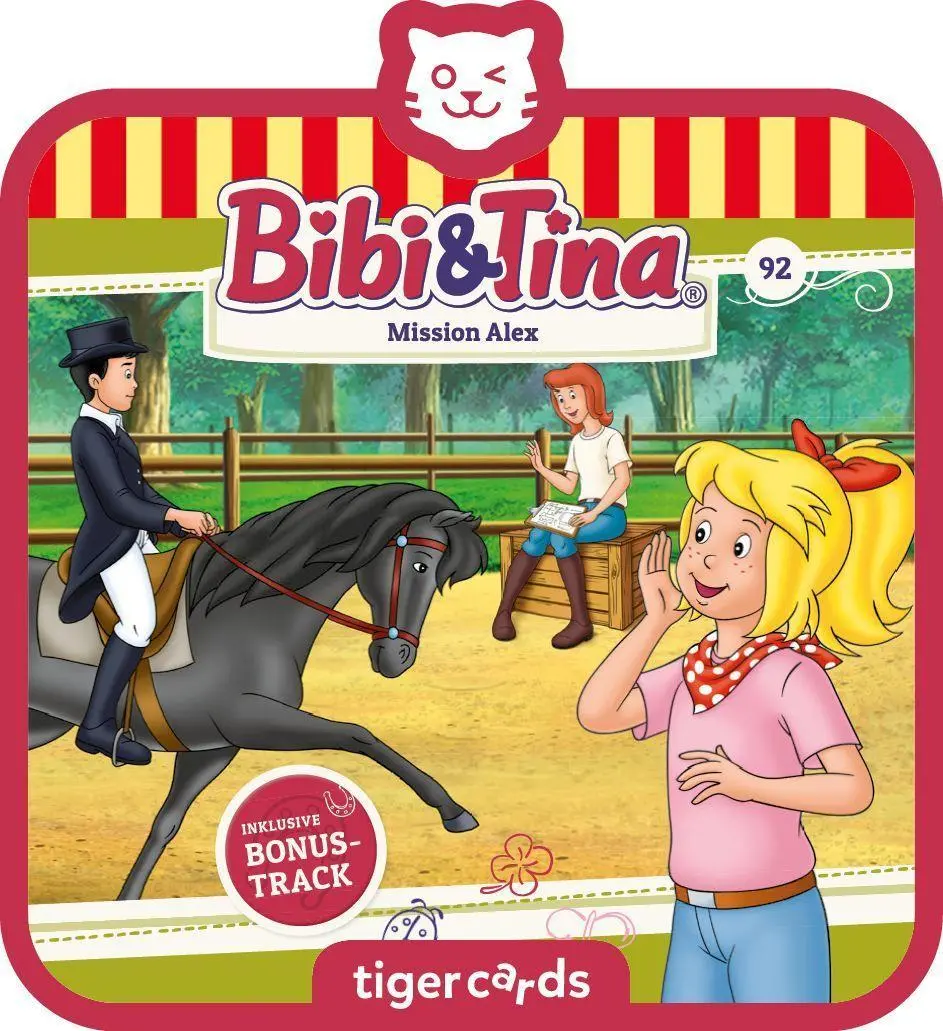 Cover: 4260535480661 | tigercard - Bibi &amp; Tina - Folge 92: Mission Alex | Deutsch | 2019