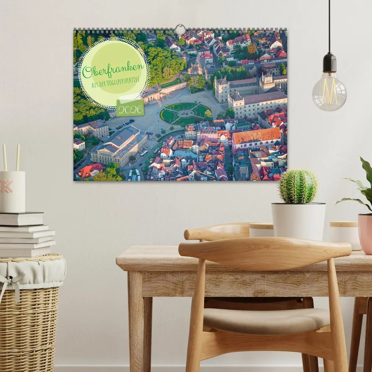 Bild: 9783457330661 | Oberfranken aus der Vogelperspektive (Wandkalender 2026 DIN A3...