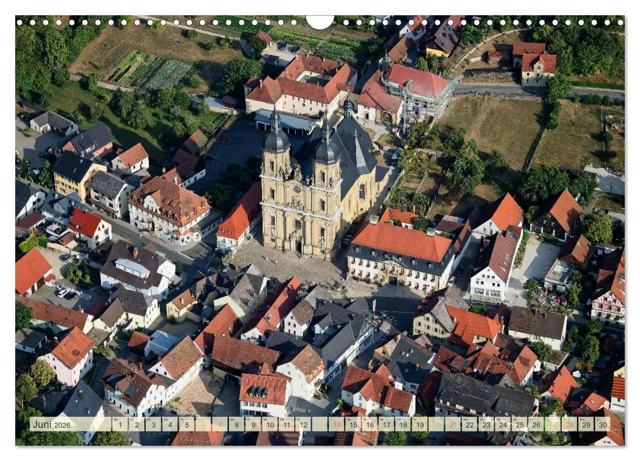 Bild: 9783457330661 | Oberfranken aus der Vogelperspektive (Wandkalender 2026 DIN A3...