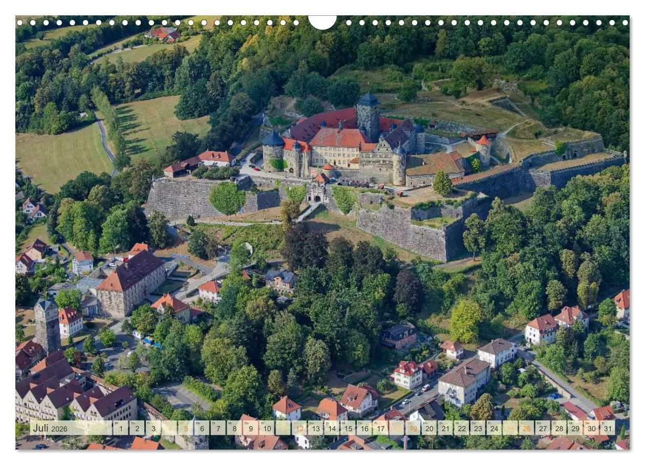 Bild: 9783457330661 | Oberfranken aus der Vogelperspektive (Wandkalender 2026 DIN A3...