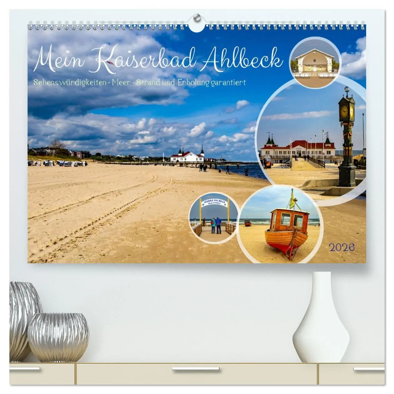 Cover: 9783457400661 | Mein Kaiserbad Ahlbeck (hochwertiger Premium Wandkalender 2026 DIN...