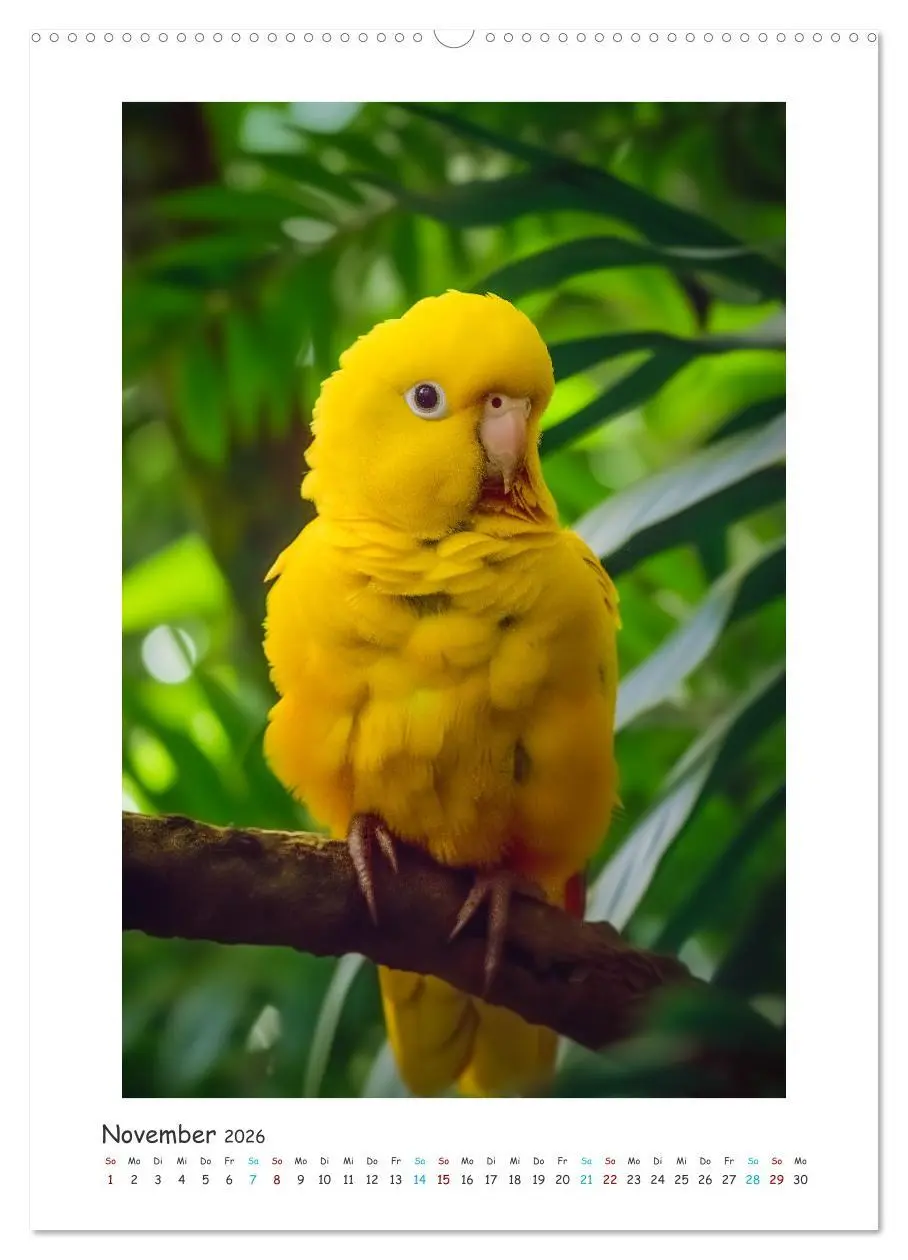 Bild: 9783516280661 | Exotische Schönheiten - prächtig bunte Vögel (hochwertiger Premium...