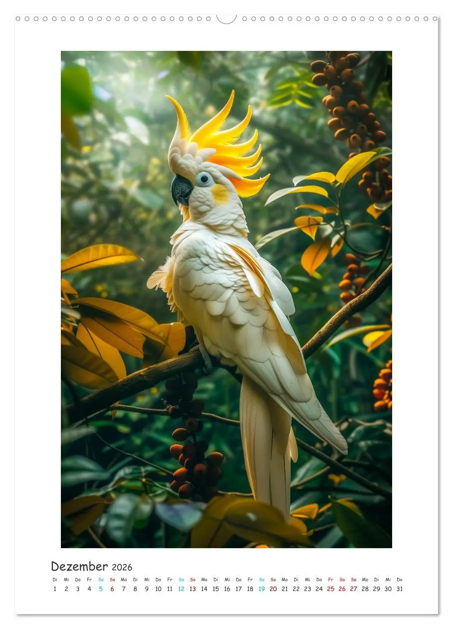 Bild: 9783516280661 | Exotische Schönheiten - prächtig bunte Vögel (hochwertiger Premium...