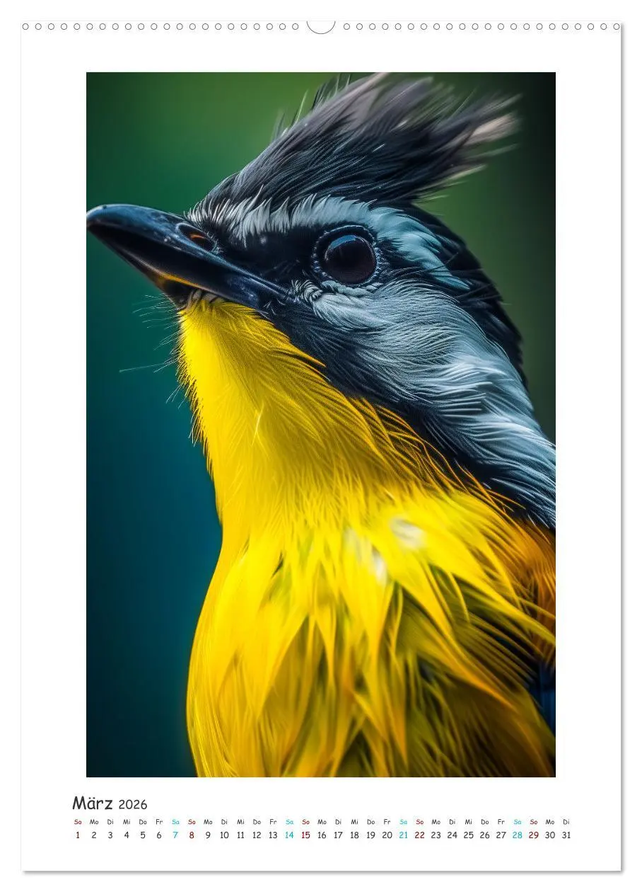 Bild: 9783516280661 | Exotische Schönheiten - prächtig bunte Vögel (hochwertiger Premium...
