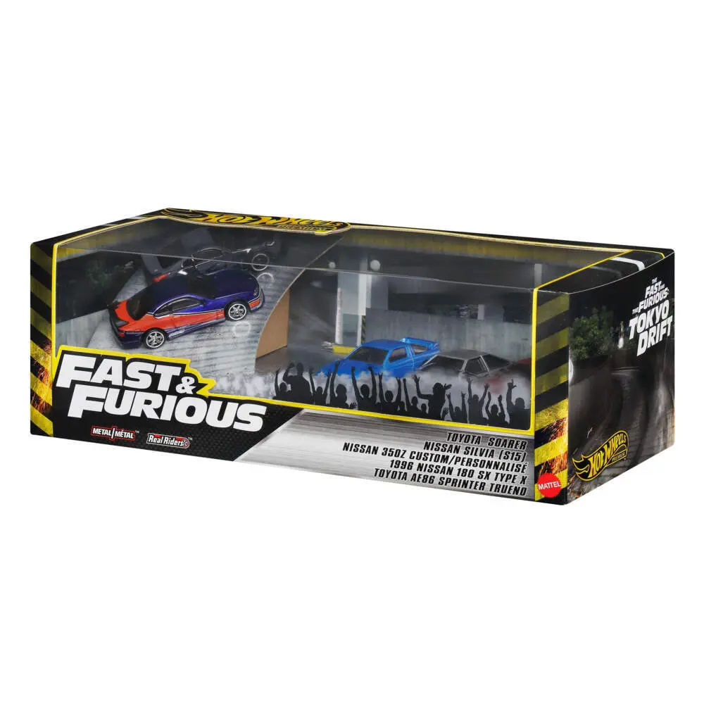 Bild: 194735300761 | Hot Wheels Premium Fast &amp; Furious Bundle | Fensterkarton | JFL99