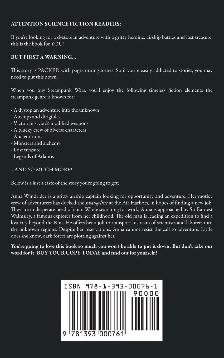 Rückseite: 9781393000761 | Steampunk Wars | Beyond The Rim | Josh Coker | Taschenbuch | Englisch