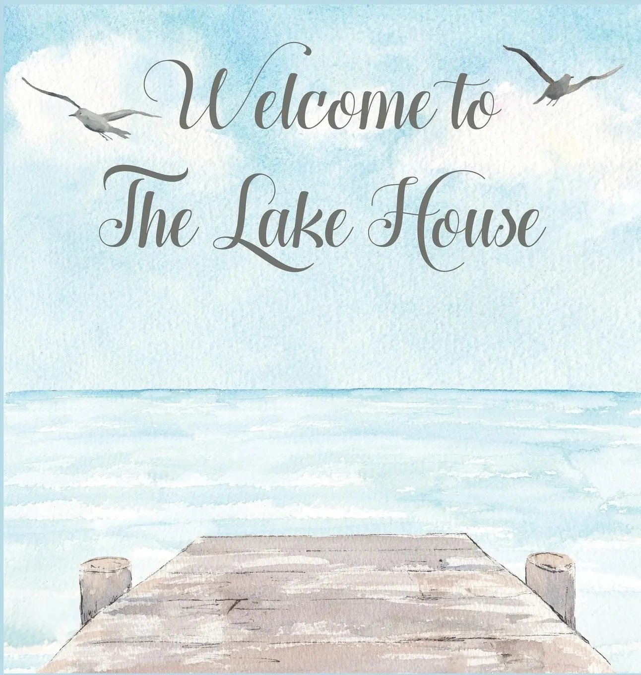 Cover: 9781839900761 | Lake house guest book (Hardcover) for vacation house, guest house,...