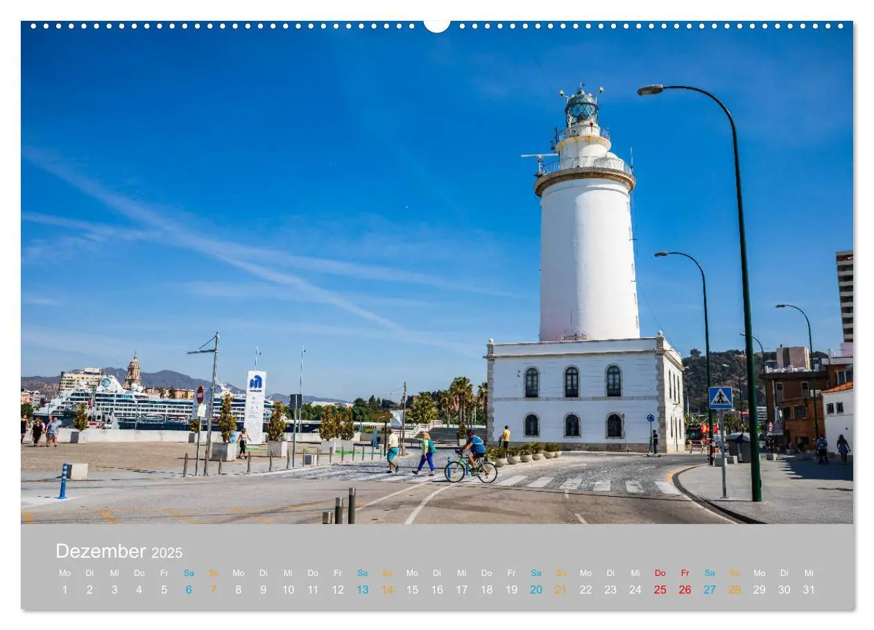 Bild: 9783435230761 | Malaga - andalusische Mittelmeerküste (Wandkalender 2025 DIN A2...