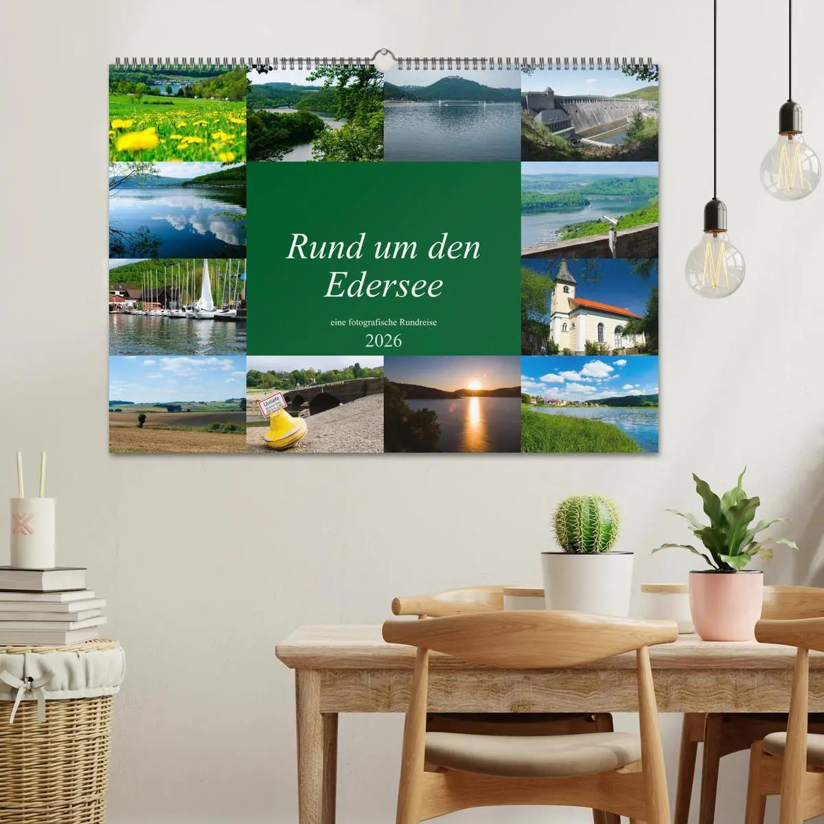 Bild: 9783457870761 | Rund um den Edersee (Wandkalender 2026 DIN A2 quer), CALVENDO...