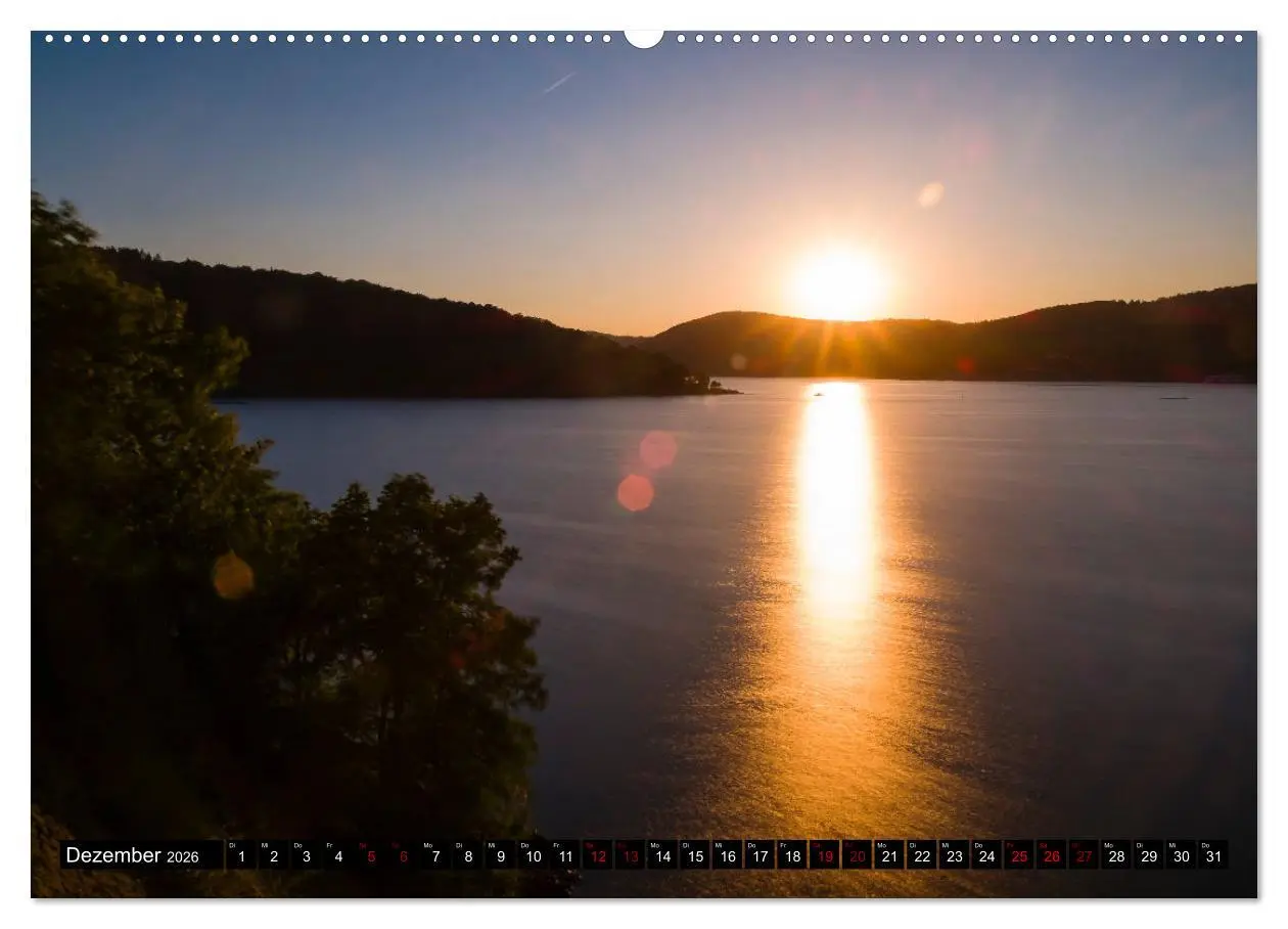 Bild: 9783457870761 | Rund um den Edersee (Wandkalender 2026 DIN A2 quer), CALVENDO...