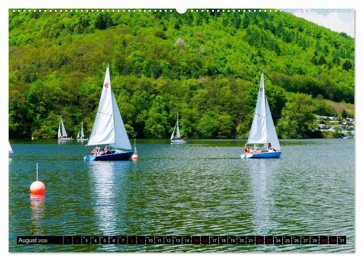 Bild: 9783457870761 | Rund um den Edersee (Wandkalender 2026 DIN A2 quer), CALVENDO...