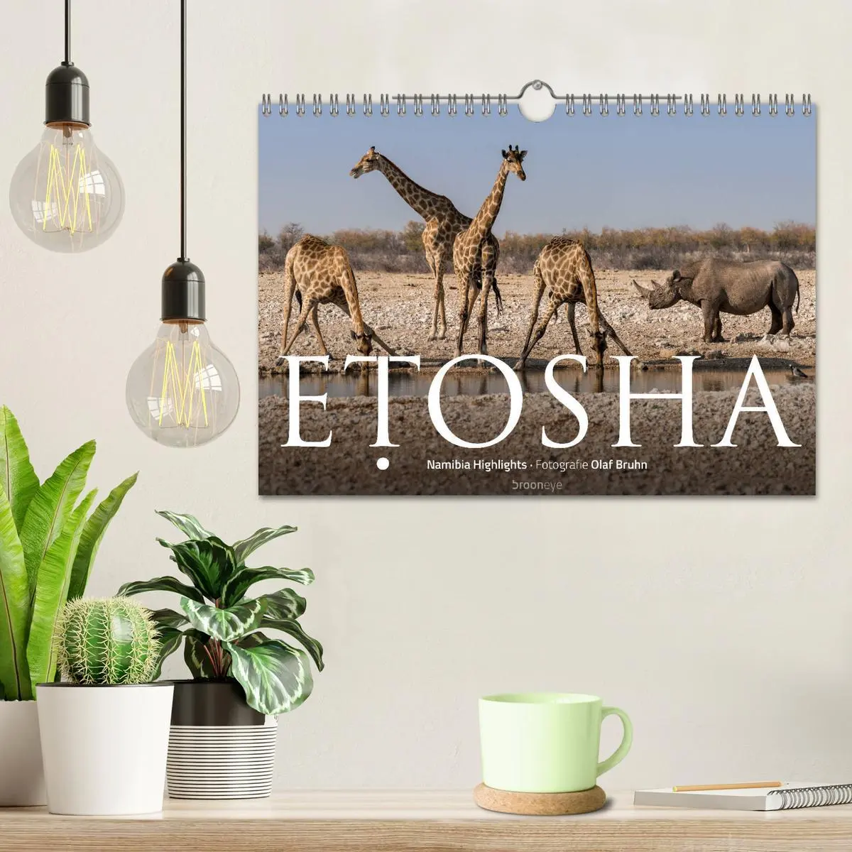Bild: 9783457940761 | ETOSHA - Namibia Highlights (Wandkalender 2026 DIN A4 quer),...