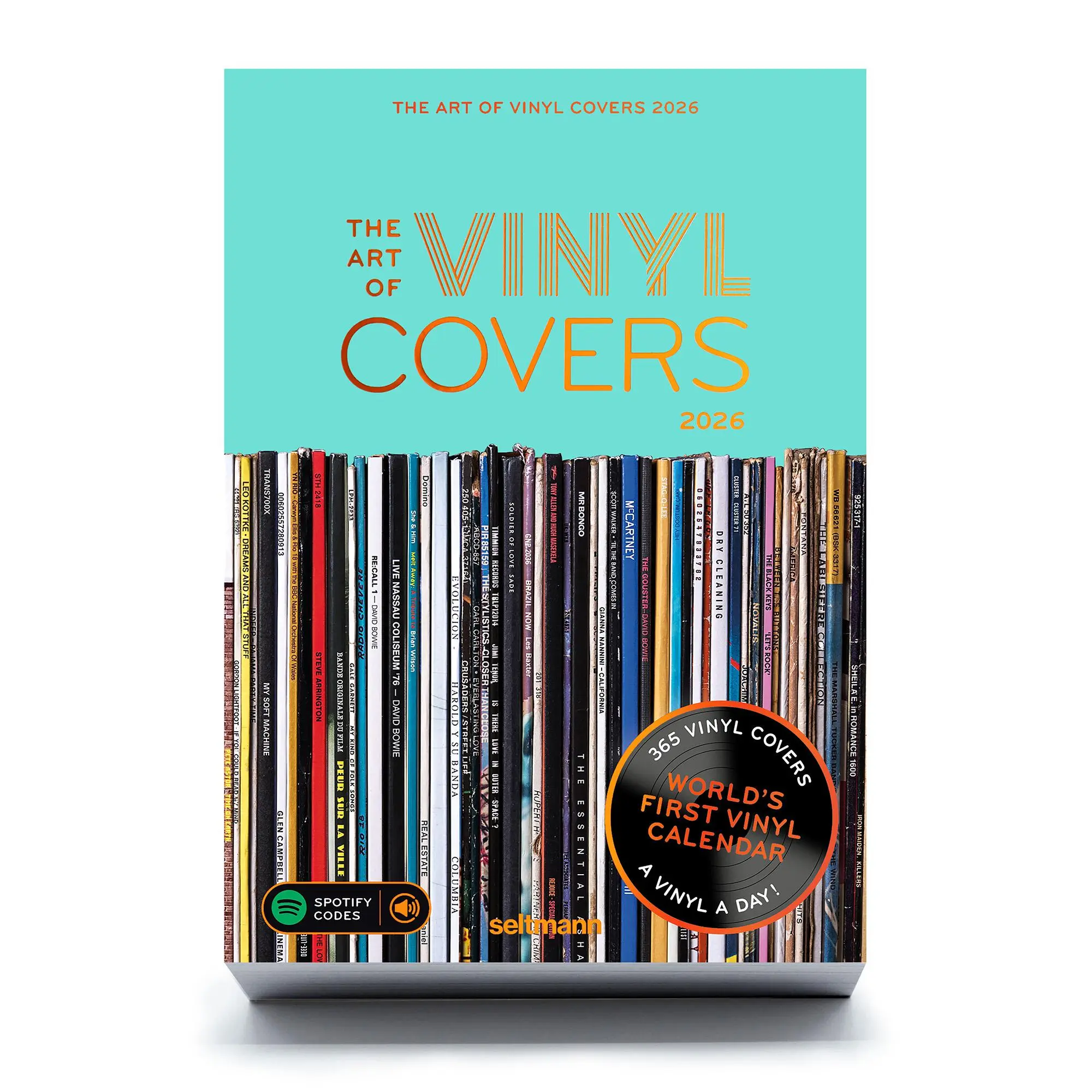 Bild: 9783949070761 | The Art of Vinyl Covers 2026 | Oliver Seltmann | Kalender | 370 S.