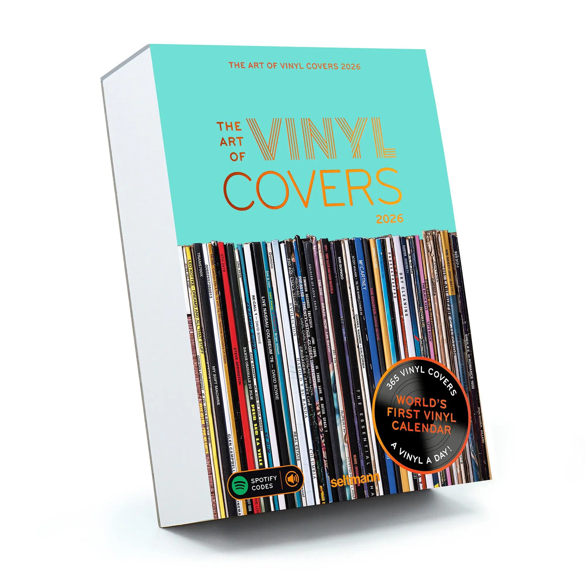 Bild: 9783949070761 | The Art of Vinyl Covers 2026 | Oliver Seltmann | Kalender | 370 S.