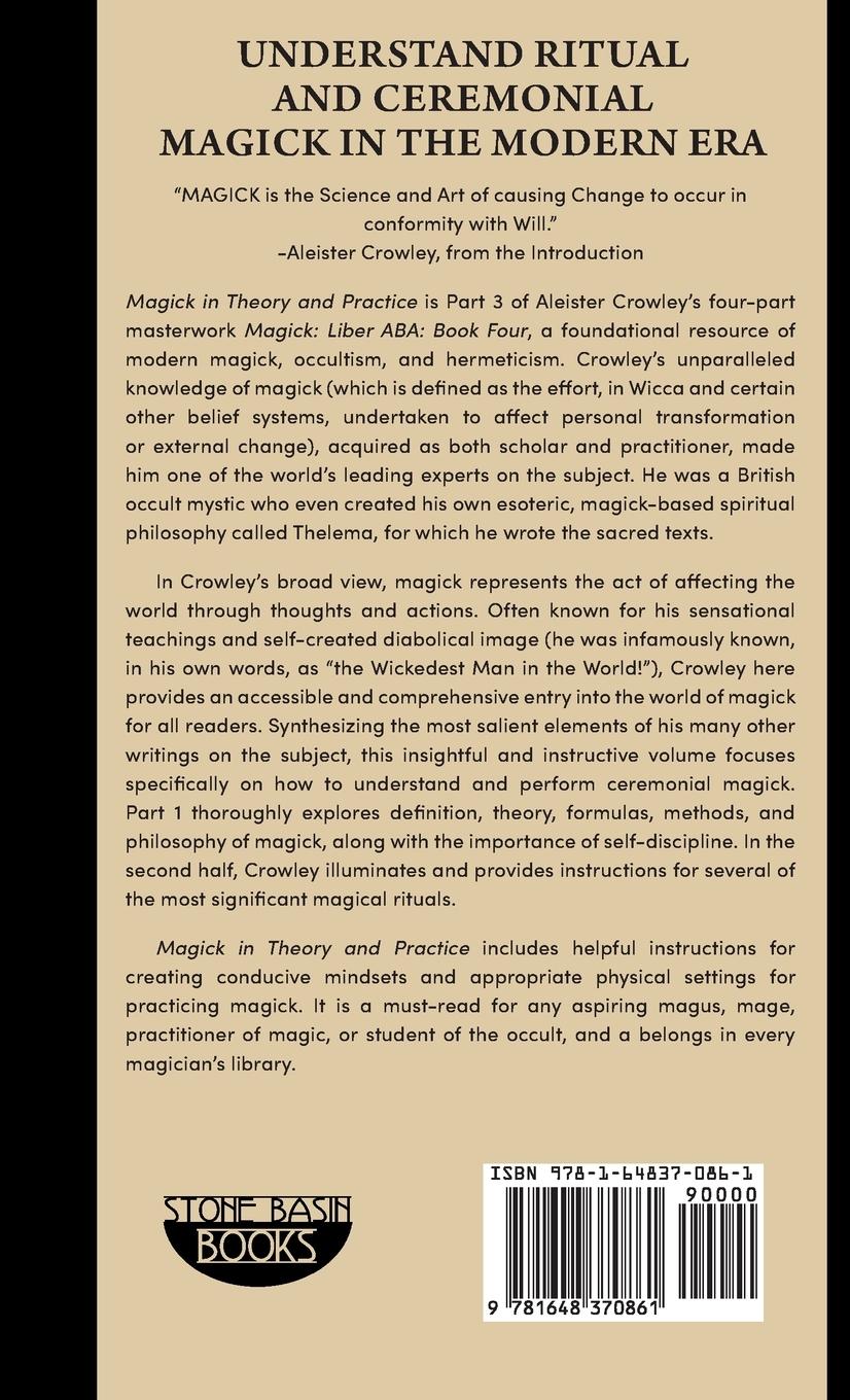 Rückseite: 9781648370861 | Magick in Theory and Practice | Aleister Crowley | Buch | Englisch