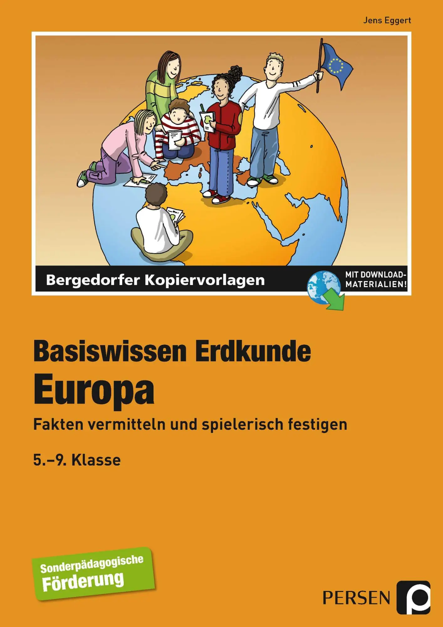 Cover: 9783403230861 | Basiswissen Erdkunde: Europa | Jens Eggert | Bundle | 1 Taschenbuch