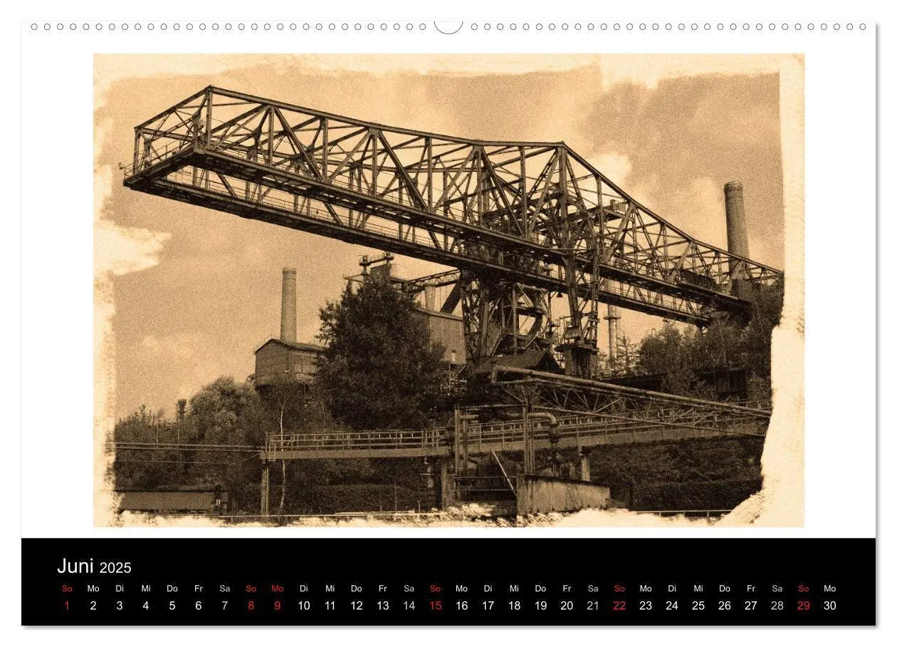 Bild: 9783435840861 | Landschaftspark Duisburg-Nord (Wandkalender 2025 DIN A2 quer),...