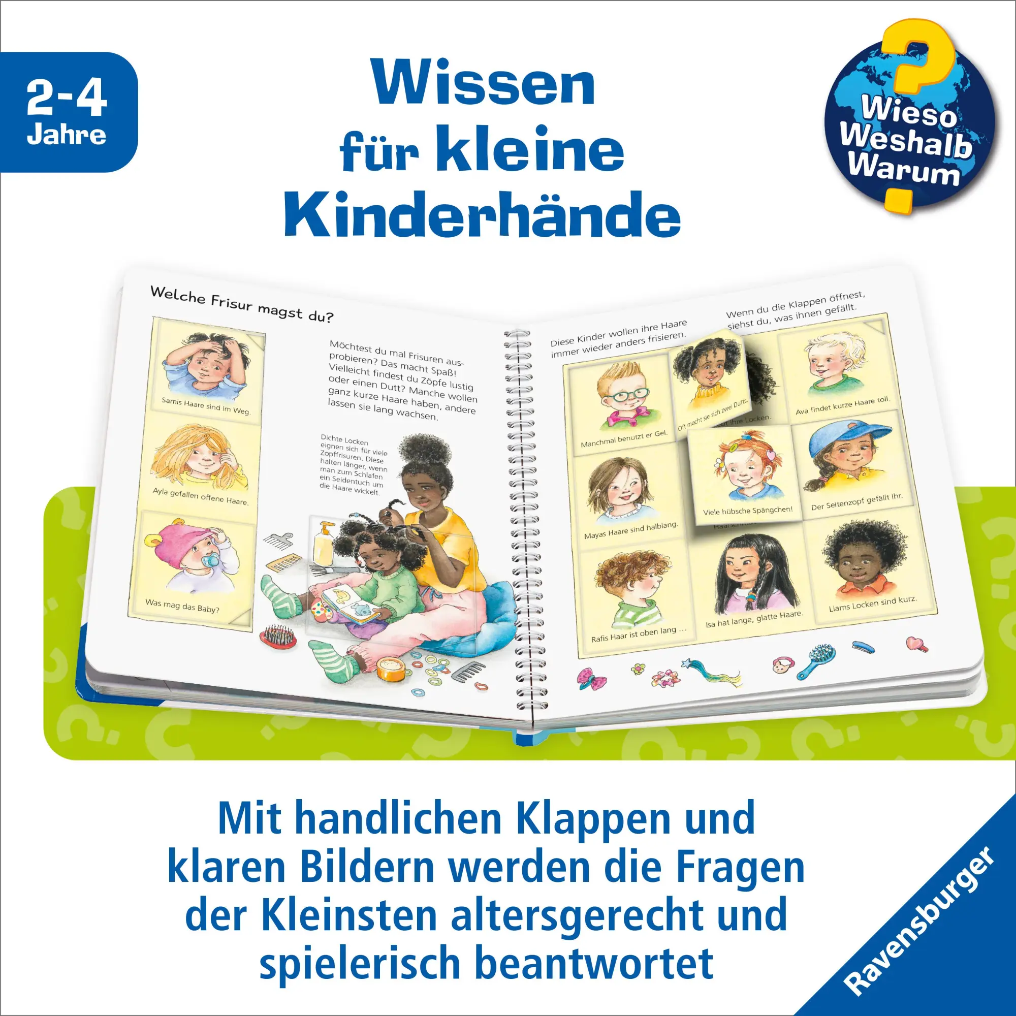 Bild: 9783473600861 | Wieso? Weshalb? Warum? junior, Band 79 - Kämmen, schneiden, Haare...