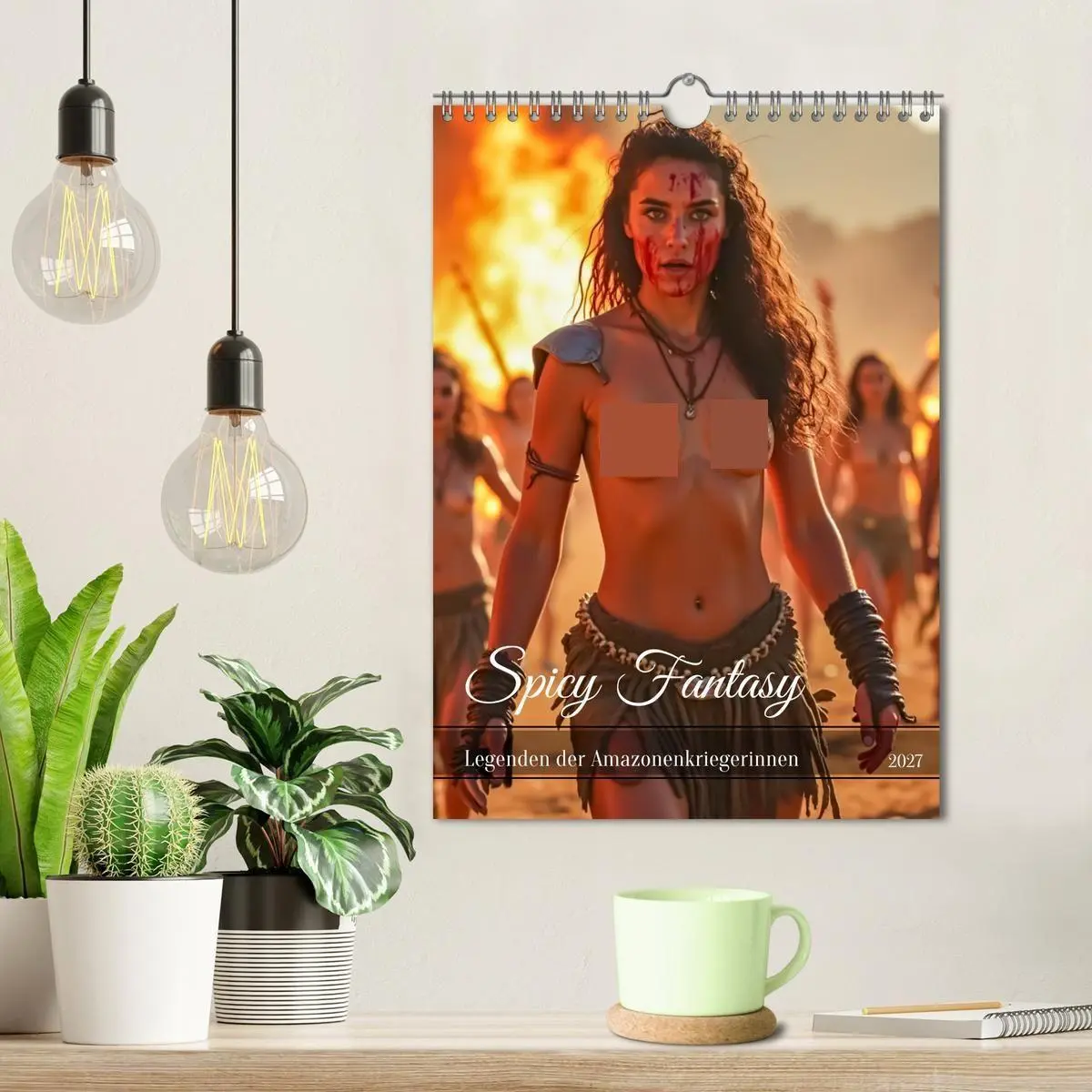 Bild: 9783516950861 | Spicy Fantasy - Legenden der Amazonenkriegerinnen (Wandkalender...